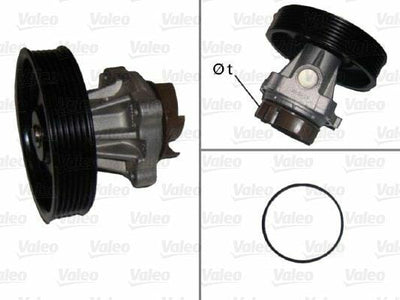 VALEO Water Pump - Heavy Duty Cooling Solution for Doblo, Palio, Astra — Water Pump & Thermostat