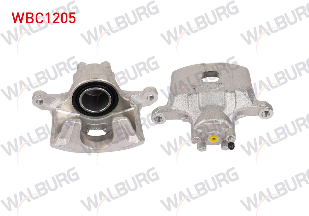WALBURG WBC1205 Brake Caliper Right Front Piston 57mm Disc 276mm Mitsubishi Lancer VIII 08-/Asx 10-/Outlander III 12-/Jeep Patriot (Mk74) 07-17 /Compass 06-/Chrysler Sebring 06-10 | 1 Piece