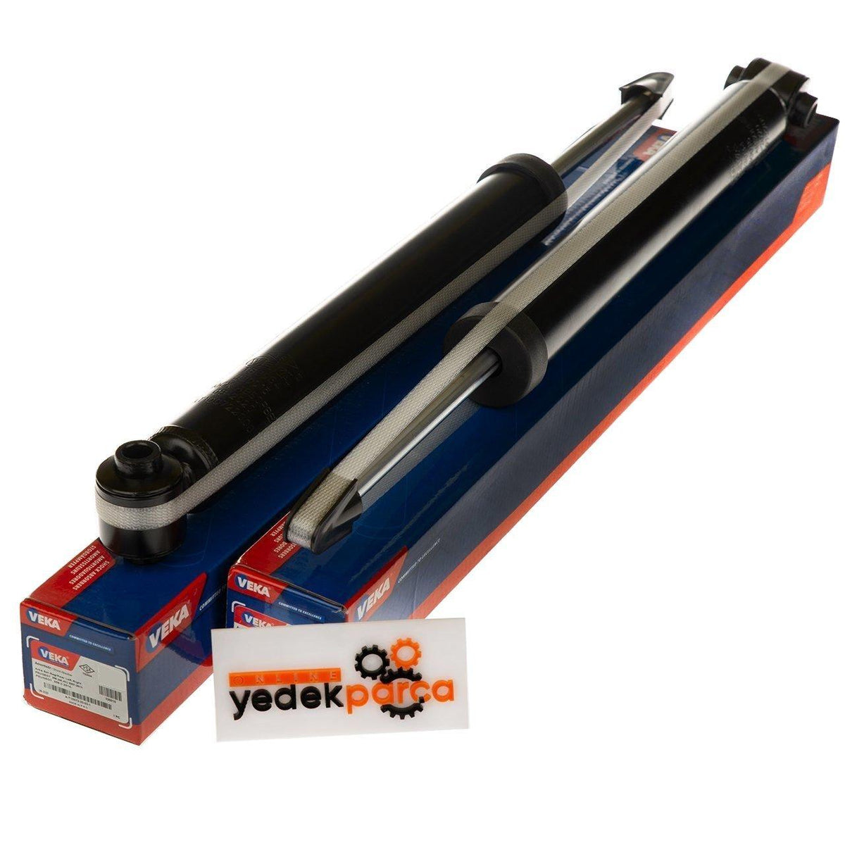 VEKA Front Shock Absorber Set for Peugeot 106 (1991-2002) - Quality Pair — Shocks & Struts