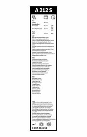 bosch aerotwin wiper blades set, 65cm wiper blade, 55cm wiper blade BOSCH Aerotwin Wiper Blades Set - 65cm & 55cm for Left-Hand Drive Cars | High-Quality Performance BOSCH Aerotwin Wiper Blades Set - 65cm & 55cm bosch, wiper-blades, car-accessories, aerotwin, vehicle-safety, premium-quality, left-hand-drive, auto-parts, weather-resistant, ai-generated