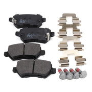 febi brake pad set rear for opel astra h, febi brake pads ece r90 approved, brake installation kit for astra h FEBI Brake Pad Set Rear for Opel Astra H - ECE R90 Approved | 95.5mm Length FEBI Brake Pad Set Rear Astra H - ECE R90 Approved febi, brake-pad, opel, astra-h, rear-brake, car-parts, mechanics, car-owners, brake-pads-set, ai-generated