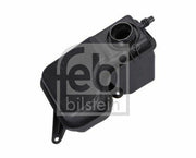 febi radiator expansion tank front view, febi radiator expansion tank side view FEBI Radiator Expansion Tank for E-60 / 61 / 63 / 64 / 65 / 83 - Ideal for Car Owners and Mechanics | PA Material FEBI Radiator Expansion Tank - E-Series Compatible febi, radiator-expansion-tank, automotive-parts, cooling-system, car-care, mechanics, e-series, expansion-tank, maintenance, ai-generated