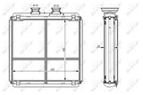 NRF Heater Radiator for M.Benz W204/212 - Accurate Fit — Radiators & Fans