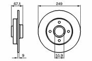 bosch rear brake disks set, technical specifications of bosch brake disks, installation guide for bosch brake disks BOSCH Rear Brake Disks (Disk Arka) 01-307-C4 - 2-Piece Set for Drivers and Mechanics BOSCH Rear Brake Disks 2-Piece Set - Precision Engineering bosch, brake-disks, car-parts, automotive, mechanics, car-enthusiasts, drivers, brake-safety, auto-repair, ai-generated