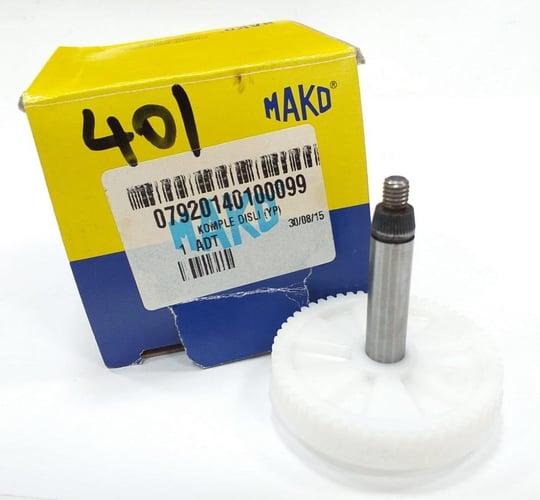 Mako 72592451000 Wiper Gear Front Fiat Fiorino, Citroen Nemo, Peugeot Bipper — Wipers