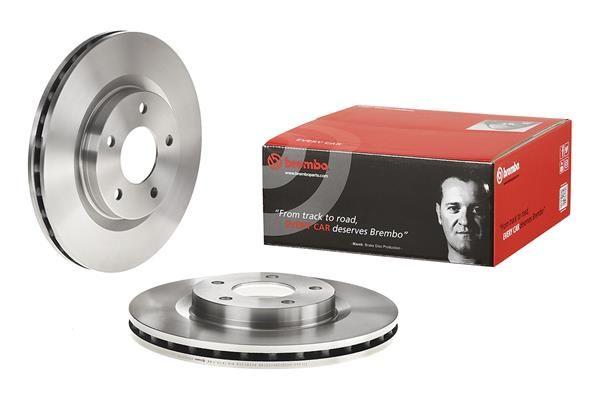 Brembo 09.A637.10 Brake Disc Front Air (294-5)-(Mitsubishi Asx 2010 / Chrysler Sebring 07 / 10 | Set of 2