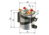 BOSCH Fuel Filter F026402016 - Compatible with Renault Megane II & Scenic II — Fuel Delivery