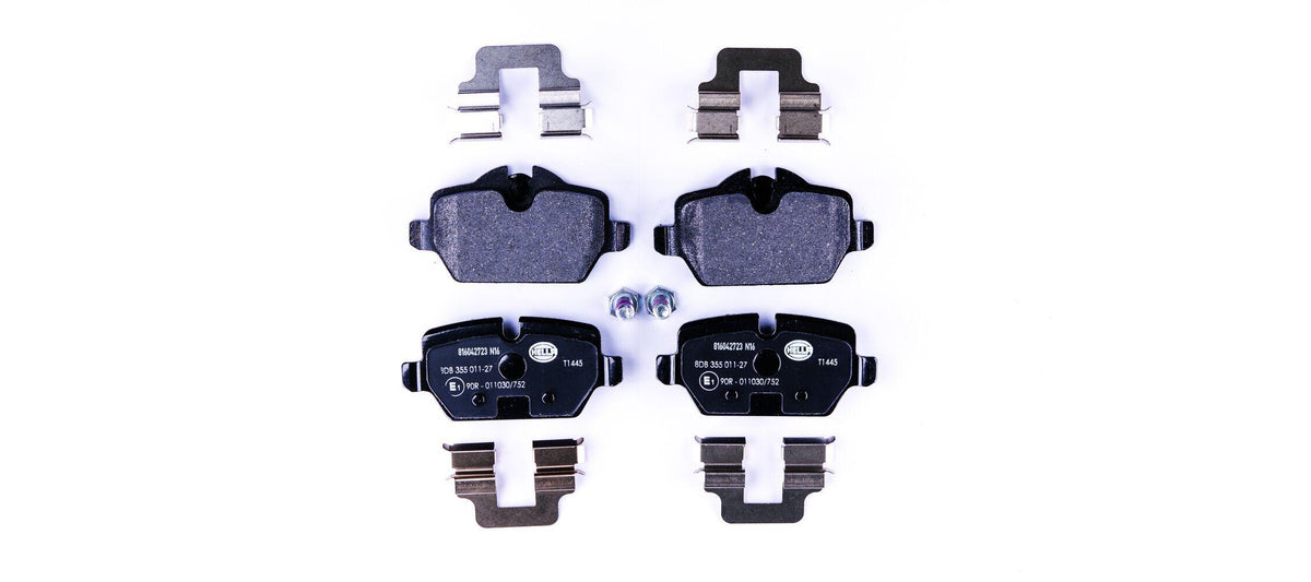 Hella 8DB355011-271 Rear Brake Pad BMW E90 E87 — Brake Pads