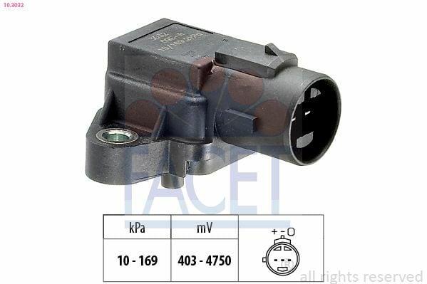 FACET Map Sensor for Honda Civic 1.4 1.5 1.6 & Accord 1.8 2.0 2.2 — Engine Management Sensors