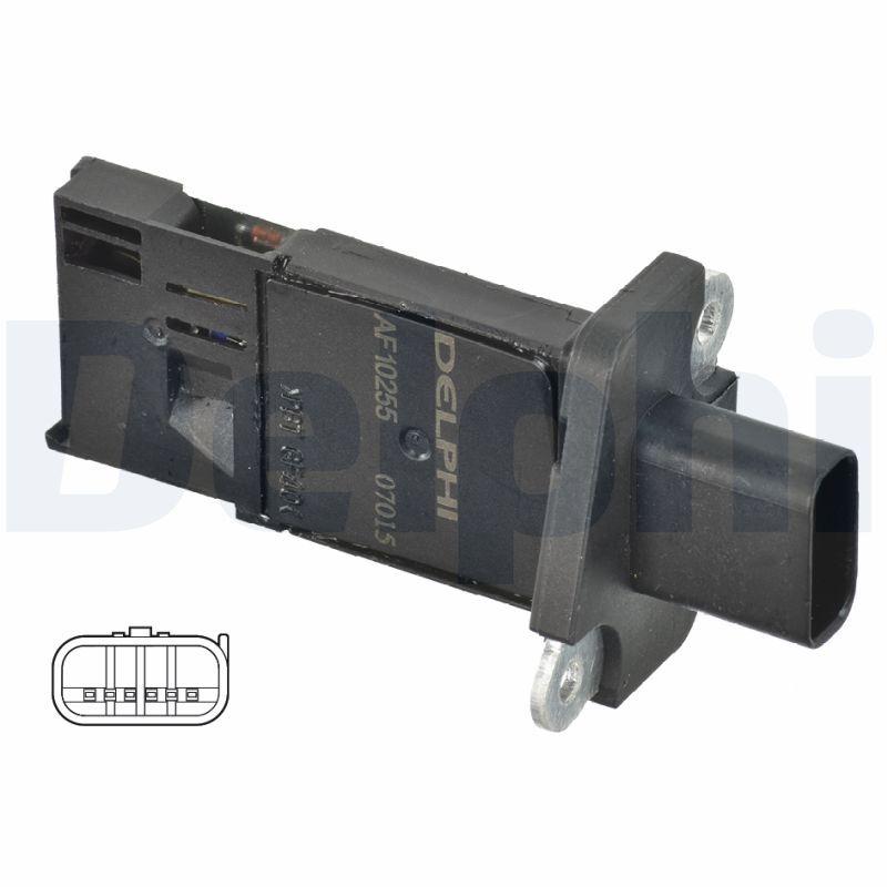 Delphi AF10255-12B1 Mass Air Flow Sensor 03-Connect 1.8Tdci 06-Boxer-Transit-Mondeo-Smax 1.8-2.0 — Engine Management Sensors