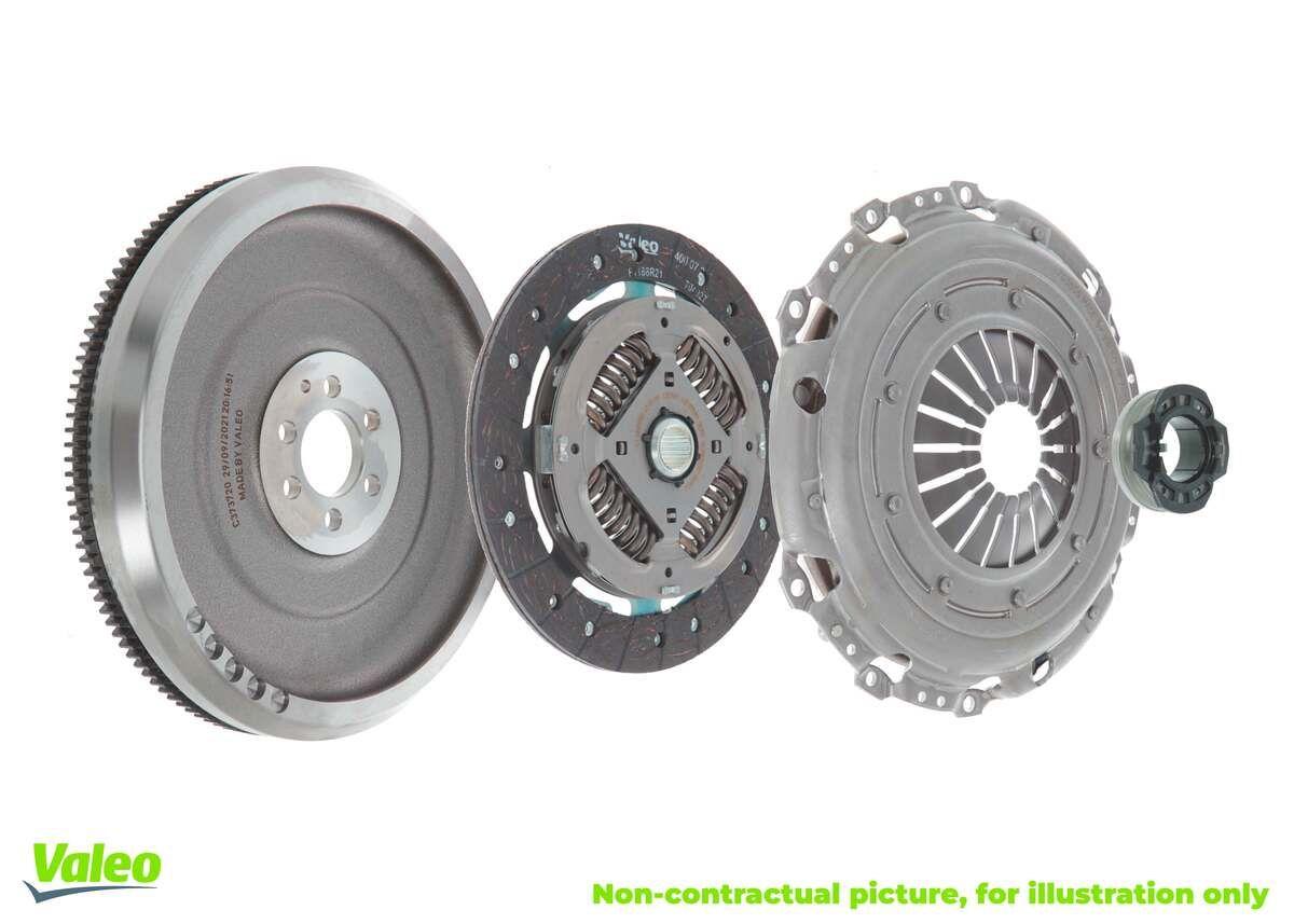Valeo 835026 Kit 4P Clutch Set (Sabit with Flywheel) VW Passat 00-05 Audi A4 00-04 A6 01-05 1.9 TDI — Clutch & Flywheel
