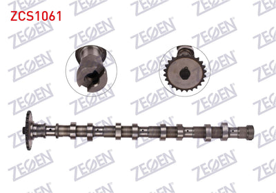Zegen ZCS1061 Camshaft Shaft Exhaust Hyundai Accent Era 1.5 CRDi 06-12 /Accent Blue 1.6 CRDi 12-/i20 1.4-1.6 CRDi 05 — Timing