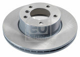 FEBI BILSTEIN Front Brake Discs for BMW E81 E82 E87 E88 E90 E91 E92 Z4 E89 - 2 Piece Set — Brake Rotors & Drums