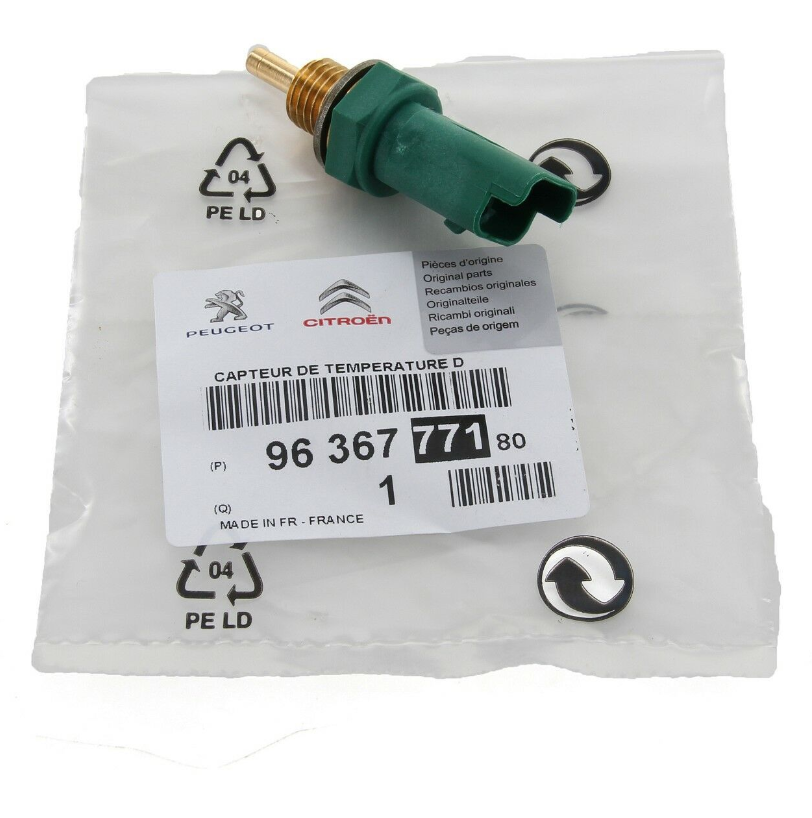 Peugeot 207 2006-2010 1.4 Gasoline Temperature Sensor Green Original