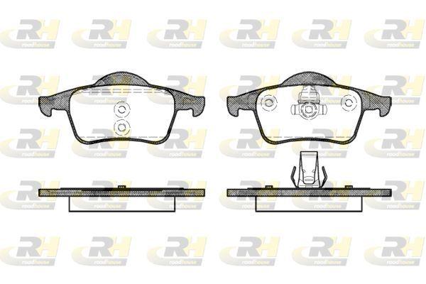 ROADHOUSE 2714.00 Brake Pad C70 Coupe Cabriolet 03 97-10 05 — Brake Pads