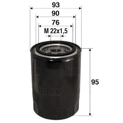 VALEO 586006 Oil Filter - Compatible with Transit T12 T15, Connect & Focus — Oil Filters