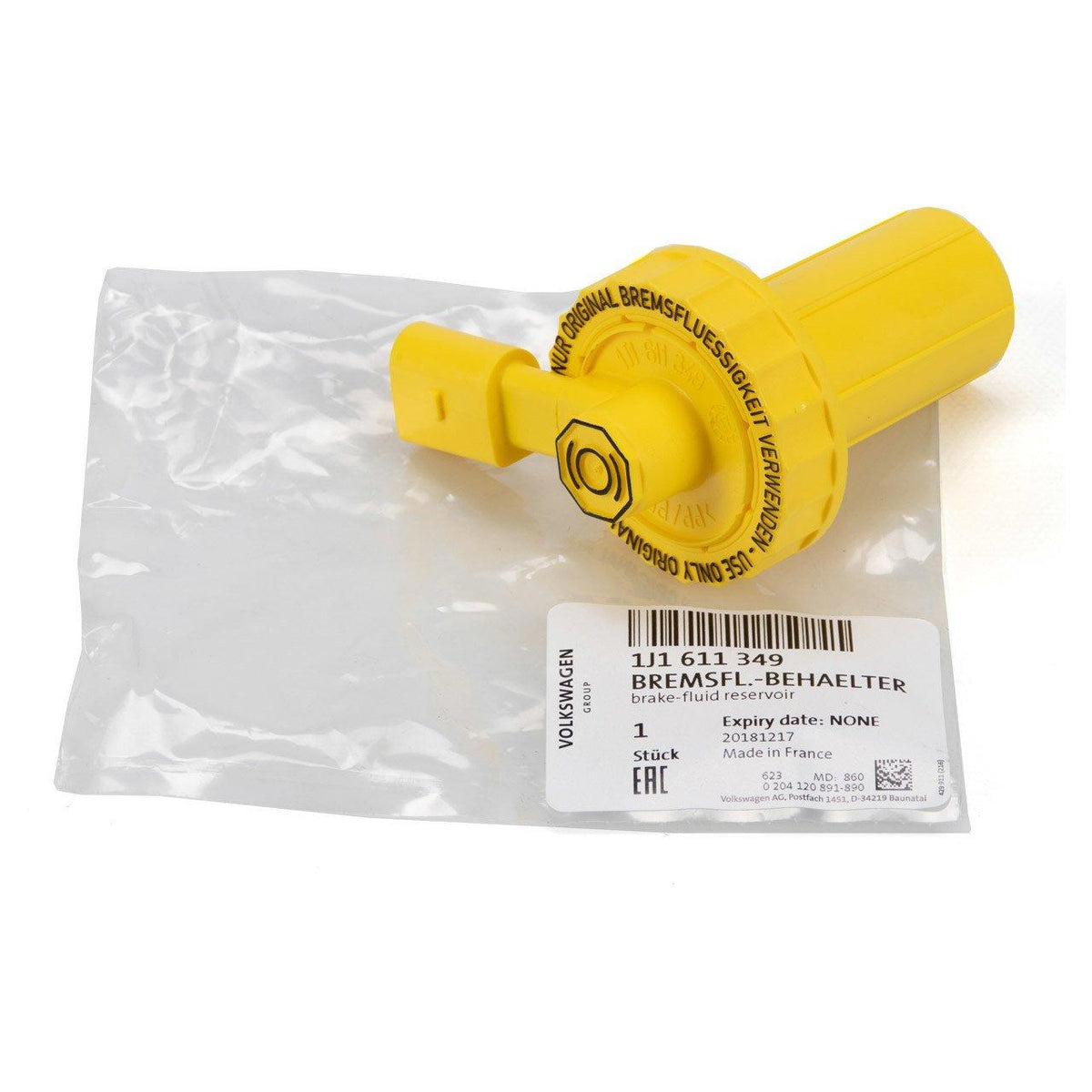 VAG 1J1611349 Seat Leon 1999-2006 Models Brake Hydraulic Tank Cover