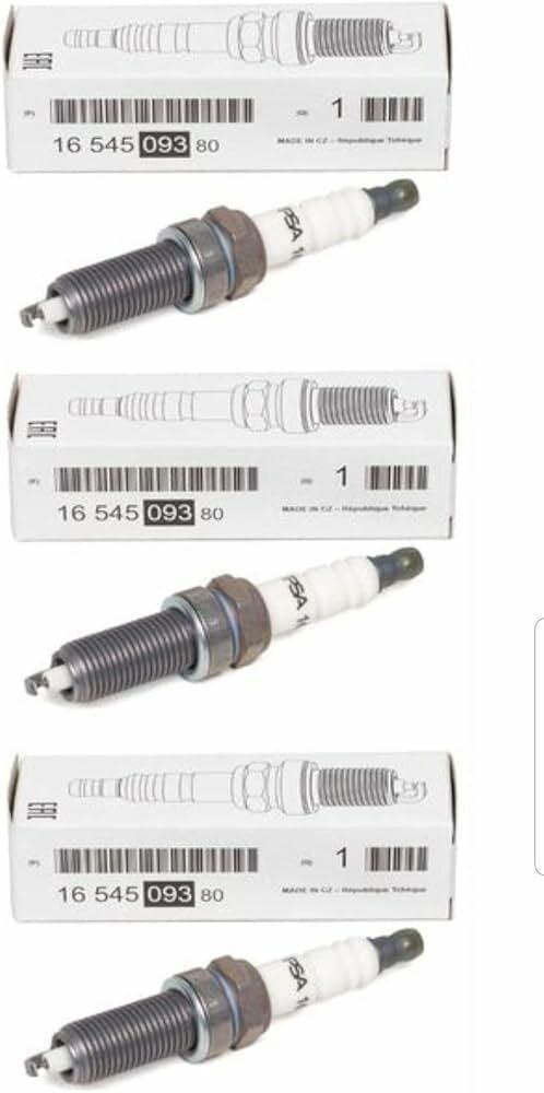 peugeot 2008 ignition coil set, original ignition plugs for peugeot 2008 Peugeot Ignition Coil Set - 3 Original Ignition Plugs for 2008 1.2 VTI | Suitable for Car Owners and Peugeot Enthusiasts Peugeot Ignition Coil Set for 2008 Models peugeot, ignition-coil-set, car-parts, automotive-accessories, peugeot-2008, original-parts, engine-parts, car-enthusiasts, auto-repair, ai-generated