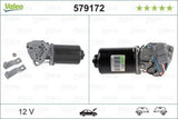 Valeo Wiper Motor 579172 - 1995-1999 Megane — Motors, Pumps & Antennas