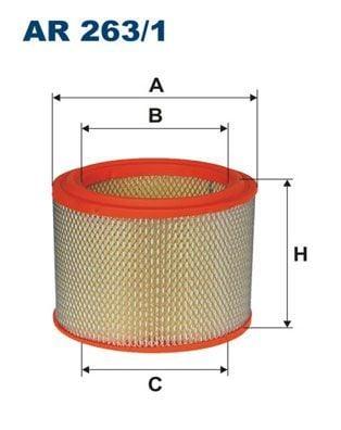 FILTRON AR263-1 Air Filter - Essential Car Maintenance for Fiat — Air & Cabin Filters