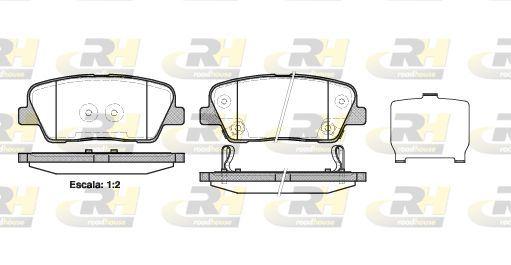 ROADHOUSE 21274.02 Brake Pad Genesis Coupe 01 08
