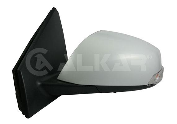 Alkar 6139236 Outer Rear View Mirror Left Electric Heated with Sensor with Turn Signal Primed Asp — Tail, Signal & Reflectors