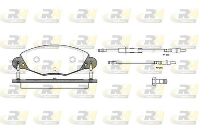 ROADHOUSE 2827.04 Brake Pad C5 I Berlina Break Dc_ De_ 03 Xx — Brake Pads