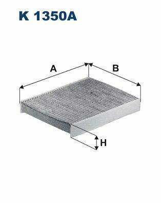 FILTRON K1350A Pollen Filter - Active Carbon Cabin Filter — Air & Cabin Filters