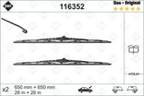 Valeo 116352 Wiper Blades (X2) for Citroen C8 & Peugeot 807 — Wipers