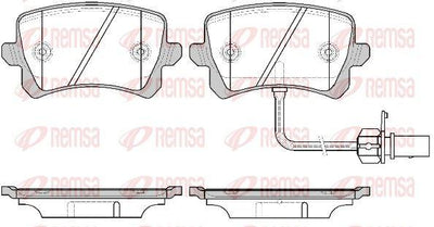 REMSA 1342.01 Brake Pad — Brake Pads