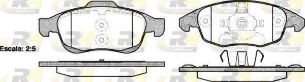 ROADHOUSE 21248.00 Brake Pad Berlingo 04 08 — Brake Pads