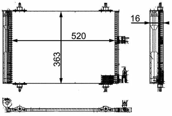 mahle-ac323000p-air-conditioning-condenser MAHLE AC323000P Air Conditioning Condenser - Compatible with Partner 2.0HDi | 20.5 in x 14.3 in x 0.6 in MAHLE AC323000P Air Conditioning Condenser mahle-air-conditioning-condenser, car-parts, vehicle-cooling-system, partner-2.0hdi, automotive-repair, car-owners, mechanics, auto-accessories, ai-generated