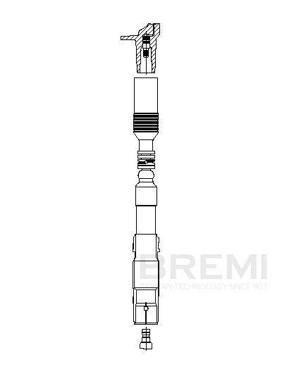 Bremi 197E27 Spark Plug Wire M.Benz 112 113 97 - 1 Piece — Coils & Plugs