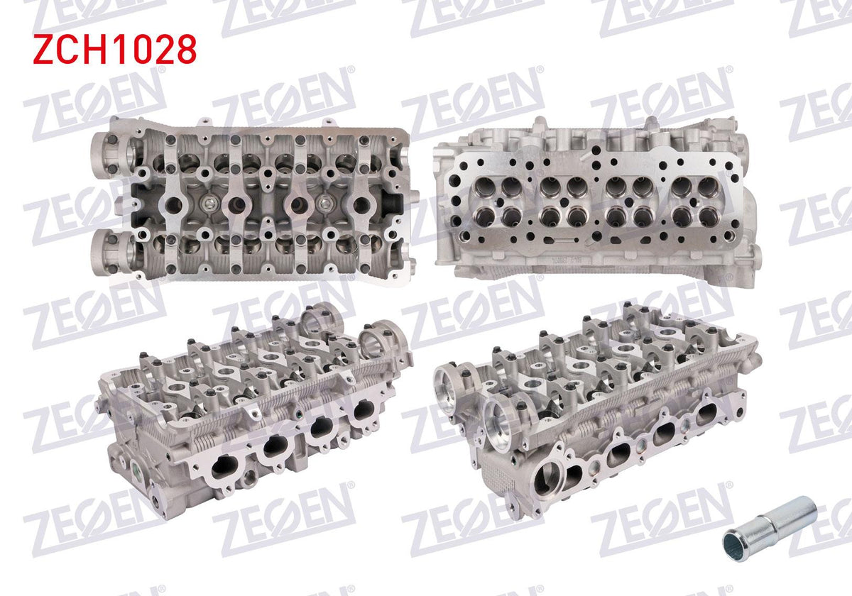 Zegen ZCH1028 Cylinder Head Pair Oil Grooved Chevrolet Lacetti (J200) 2006-2012 / 1.6i (F16d3) — Cylinder Head & Block