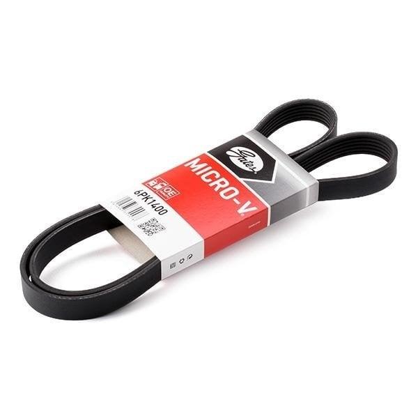 Gates V Belt for Opel Astra J 1.4 Turbo - Compatible with 2010 Models — Belts