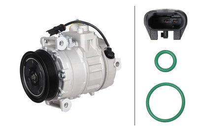 Hella 8FK366202-811 A/C Compressor BMW N52 E81 E82 E87 E92 E90 E84 F01 E83 F25 E70 Z4 E89