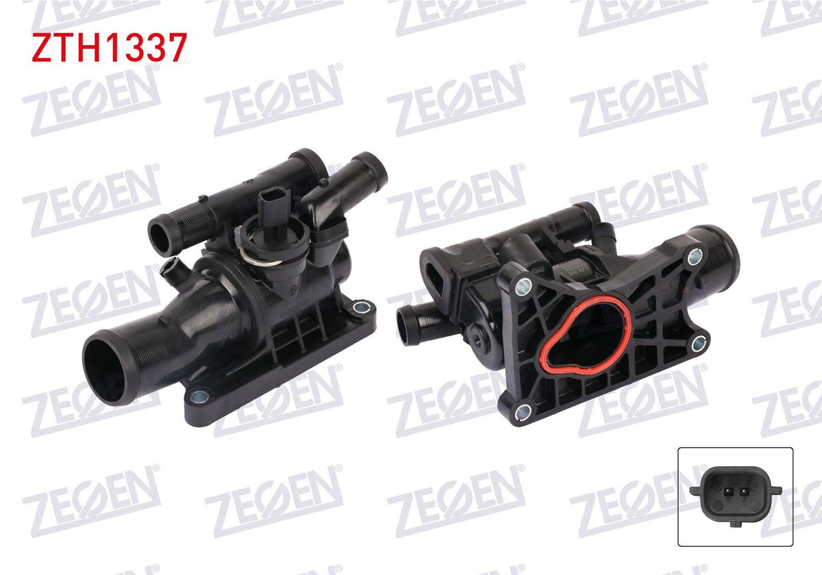 Zegen ZTH1337 Thermostat Complete with Switch 80 C Renault Megane, Captur and 2 more models — Water Pump & Thermostat