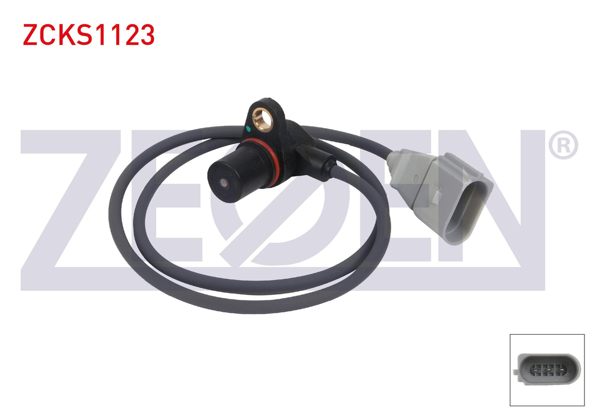 Zegen ZCKS1123 Crankshaft Speed Sensor Kablolu 750 mm Audi A4 B5 1.8 T Awt, Apu, Anb, Ark, Aeb 1995-2000 / Seat Exeo 1.6 Alz 2009-2010