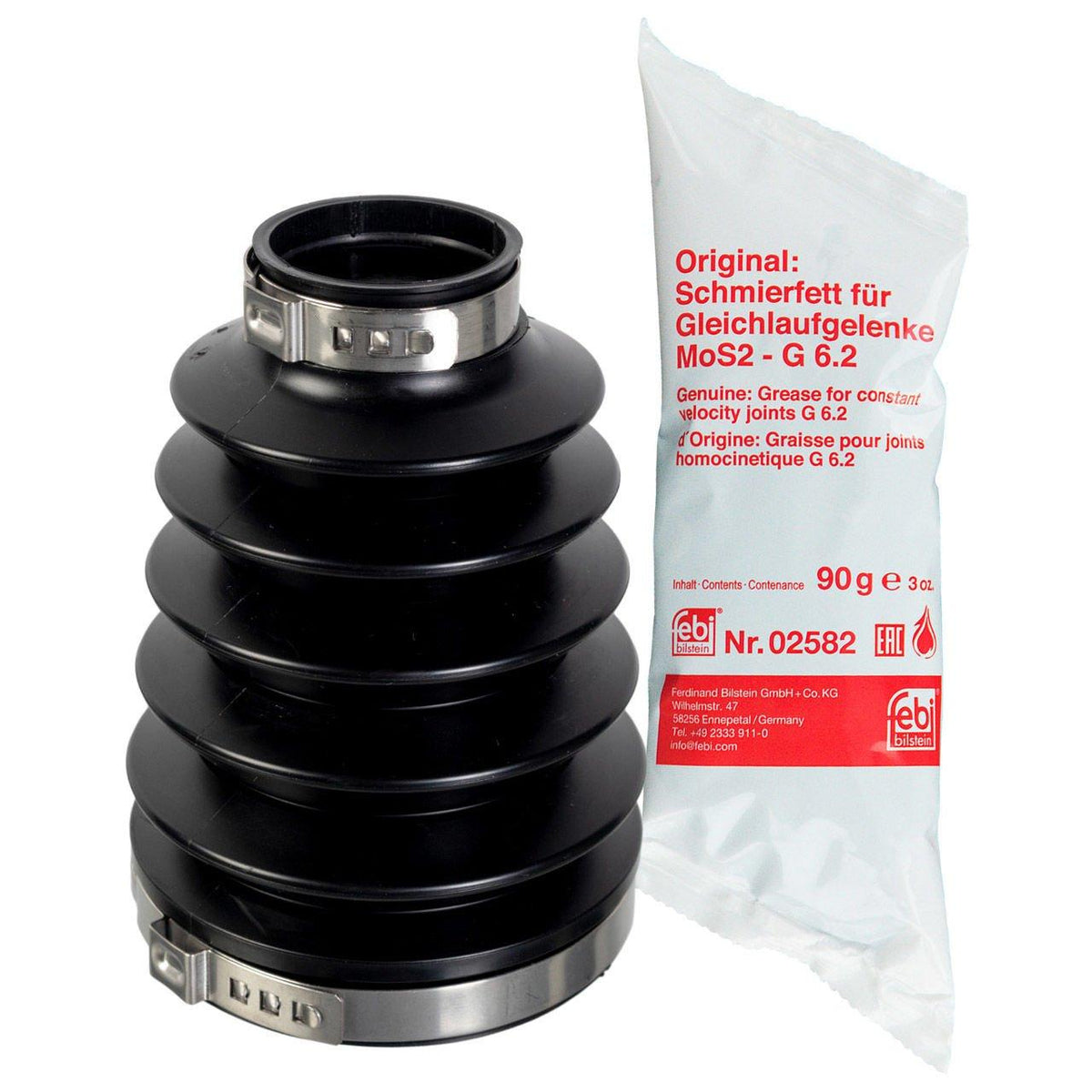 GKN 304834 Inner CV Joint Boot Mercedes W169-245 Man. 04-12 — Axles, CV Joints & Boots