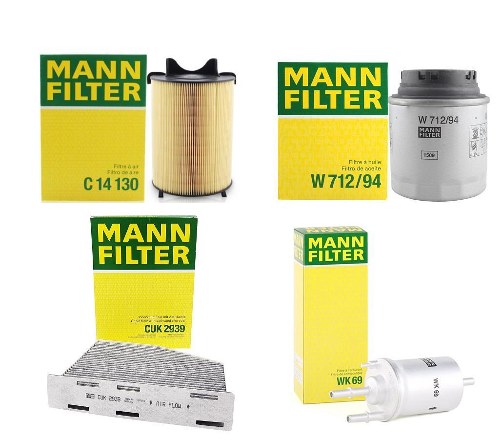 Mann Seat Altea 1.4 TSI (CAX) Filter Set — Maintenance & Service Kits
