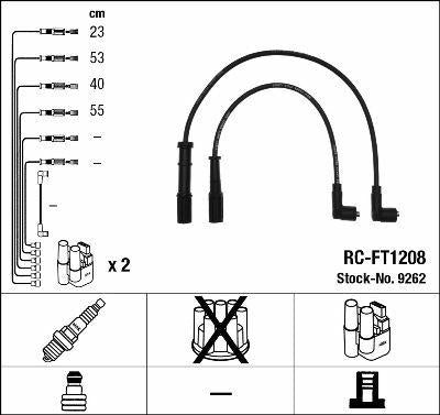 NGK 9262 Spark Plug Wire Set - Ignition Cables — Coils & Plugs