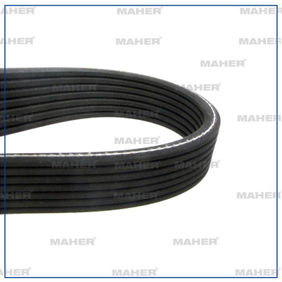 MAHER 7PK2711 V-Ribbed Belt Ford / Transit 2.4Tdci 2.0DI 00-14 — Belts