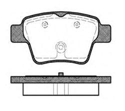 AYD 11-60270A Brake Pad Rear 05-Cn.C4 All-Connector — Brake Pads