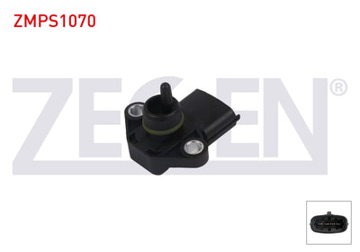 Zegen ZMPS1070 Map Sensor Kia Cerato I 1.5 CRDi 2005-2006 — Engine Management Sensors