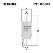 filtron pp836-3 fuel filter installation, filtron benzin fuel filter specifications, filtron pp836-3 fuel filter for vw polo FILTRON Benzin Fuel Filter - For Volkswagen Polo 1.2 12V-1.4 16V | Quality Performance FILTRON Benzin Fuel Filter for Polo | Quality Assured filtron, fuel-filter, vw-polo, car-maintenance, automotive, engine-performance, mechanics, replacement-parts, clean-fuel, ai-generated
