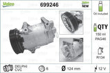 Valeo 699246 A/C Compressor - Megane I, II and 2 more models