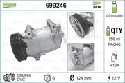 valeoklima kompresoru megane scenic, valeo 699246 compressor details Valeo 699246 Klima Kompresörü - Megane I, II, Scenic I, II | 12V, R134a, 6.41kg Valeo Klima Kompresörü for Megane & Scenic valeoklima, kompresor, megane, scenic, automotive, car-parts, air-conditioning, car-maintenance, car-owners, ai-generated