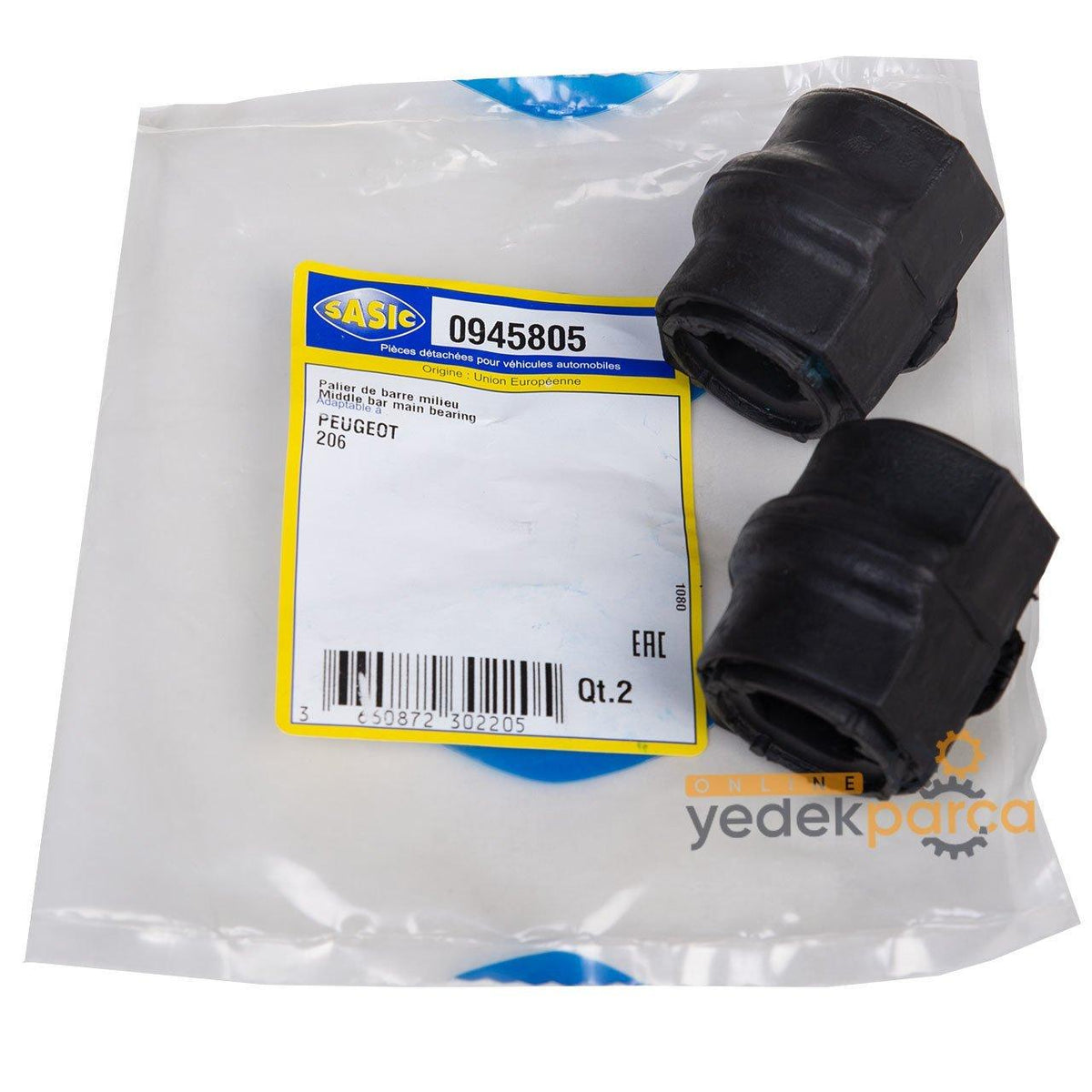 Sasic Sway Bar Bushings for Peugeot 206 (1998-2012) - 19mm - Set of 2 — Bushings & Mounts