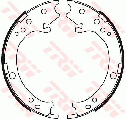 TRW GS8779 Handbrake Shoe - Brake Shoes — Brake Cables & Hardware