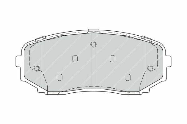 Ferodo FDB4365 Front Brake Pads